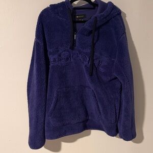 Bespoke Deep Purple fleece heavy Pullover
